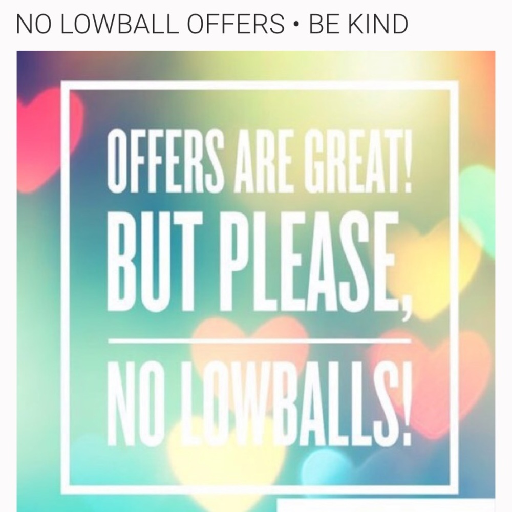 Low Ball offers are rude